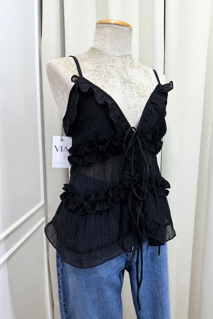 Sabrina Top - Black